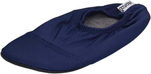 SLIPSTOP Kinder Strandschuhe Anti Rutsch Sport Aqua Navy Junior Gr. XL 33-35 von Slipfree