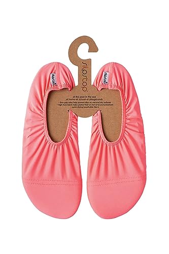 Slipstop Erwachsene Strandschuhe Anti Rutsch Ballett Schuhe Schwimmschuhe, Versch. Größen (XS 35-36, Fuchsia) von Slipfree