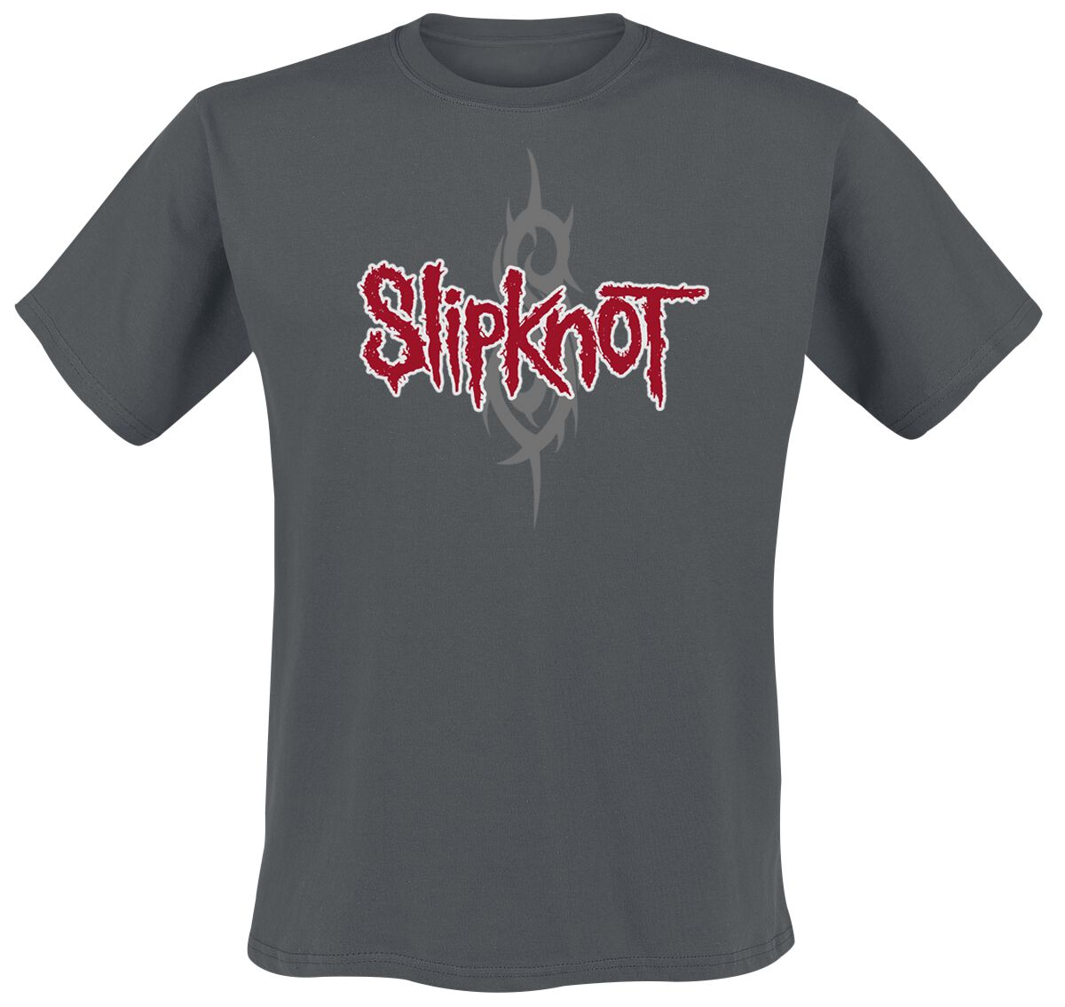 Slipknot Barcode T-Shirt charcoal in L von Slipknot