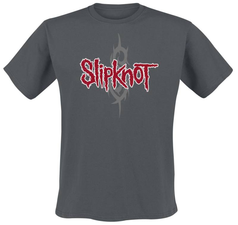 Slipknot Barcode T-Shirt charcoal in XL von Slipknot