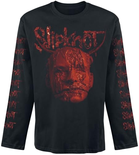 Slipknot Bloody Head Männer Langarmshirt schwarz L 100% Baumwolle Band-Merch, Bands, Horror von Slipknot