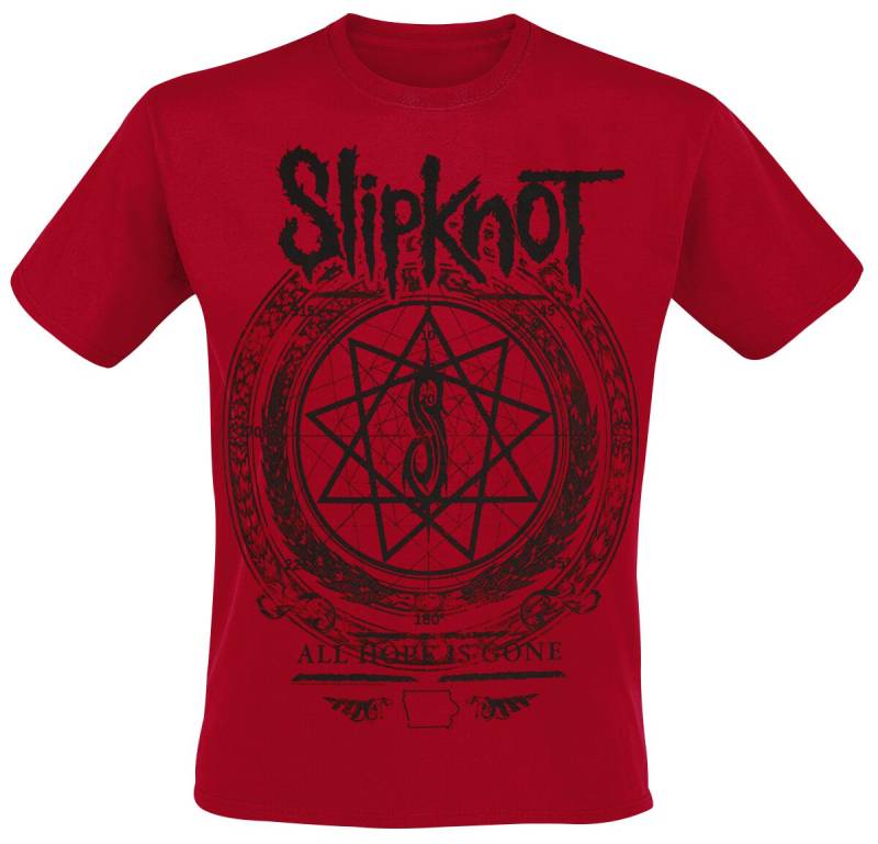 Slipknot Blurry T-Shirt dunkelrot in XXL von Slipknot