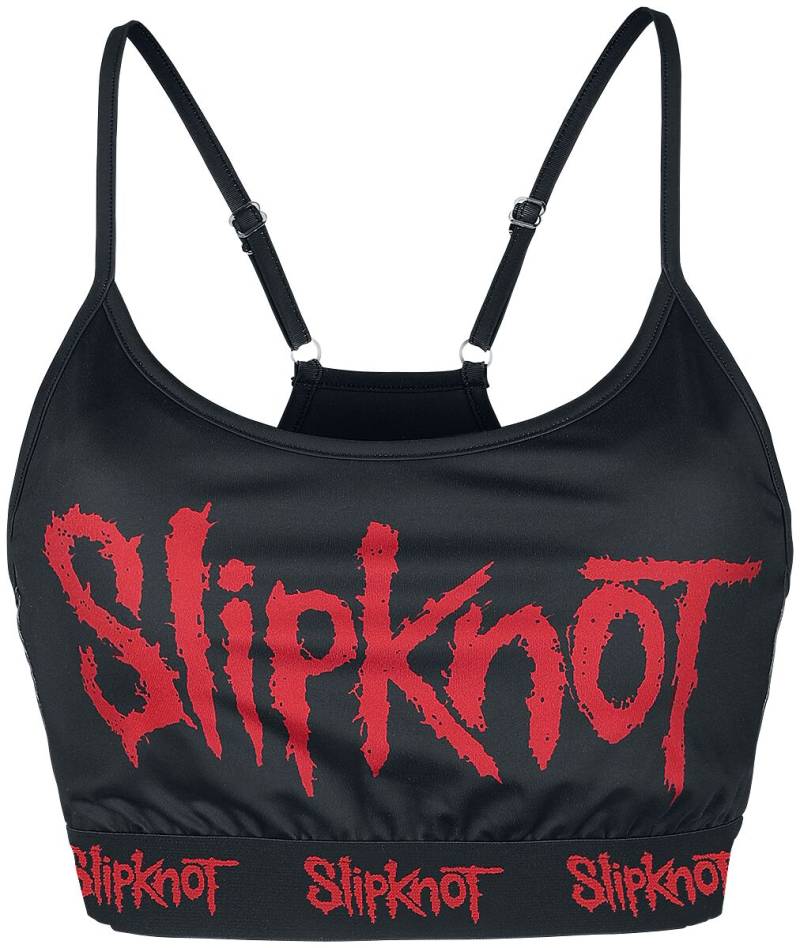 Slipknot Bustier - EMP Signature Collection - S bis XXL - für Damen - Größe XXL - schwarz/rot  - EMP exklusives Merchandise! von Slipknot