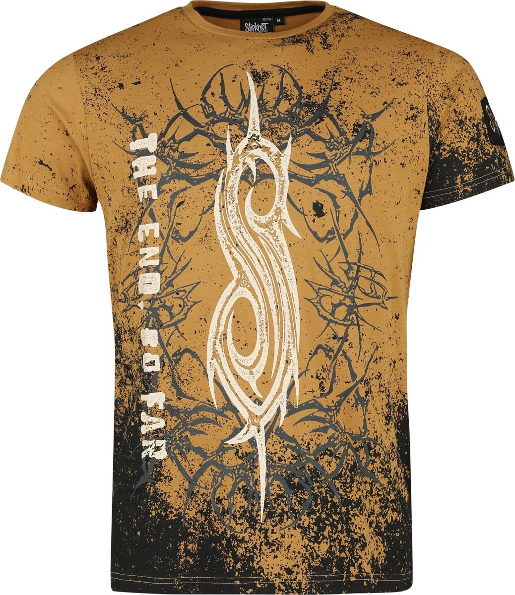 Slipknot EMP Signature Collection T-Shirt braun schwarz in M von Slipknot