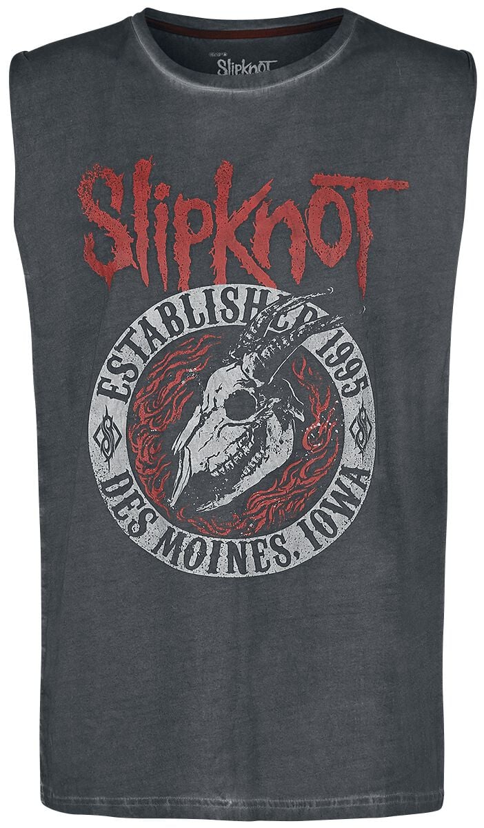 Slipknot EMP Signature Collection Tank-Top grau in M von Slipknot