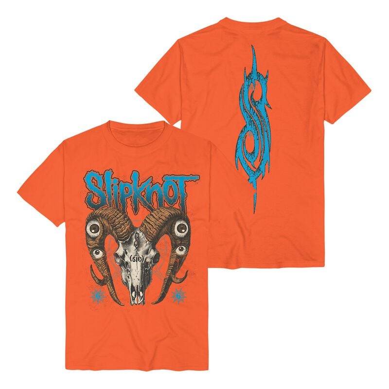 Slipknot Eyed Goat T-Shirt orange in XXL von Slipknot