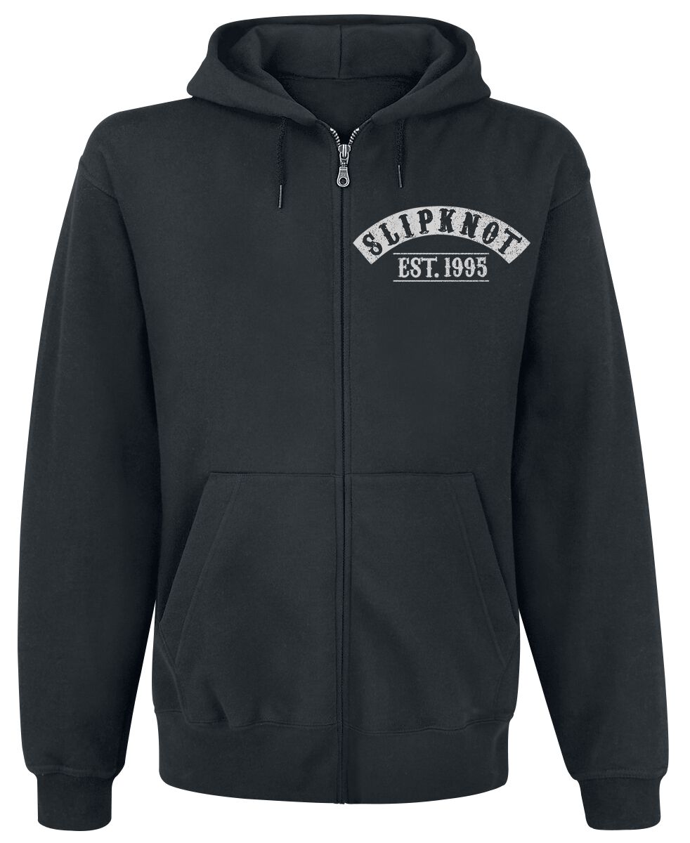 Slipknot Flaming Goat Kapuzenjacke schwarz in M von Slipknot