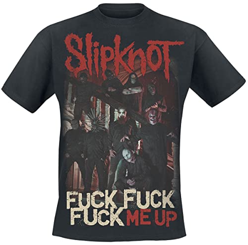 Slipknot Fuck Me Up Männer T-Shirt schwarz XXL 100% Baumwolle Band-Merch, Bands, Nachhaltigkeit von Slipknot