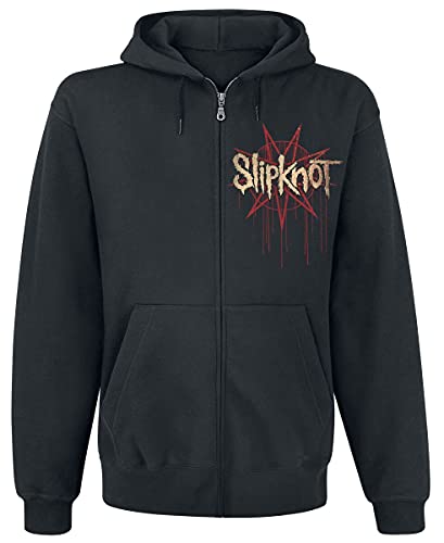 Slipknot Furious Goat Männer Kapuzenjacke schwarz M 50% Baumwolle, 50% Polyester Band-Merch, Bands von Slipknot