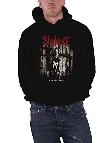 Slipknot Gray Chapter Album Cover Herren Nue Schwarz Pullover Kapuzenpullover von Slipknot