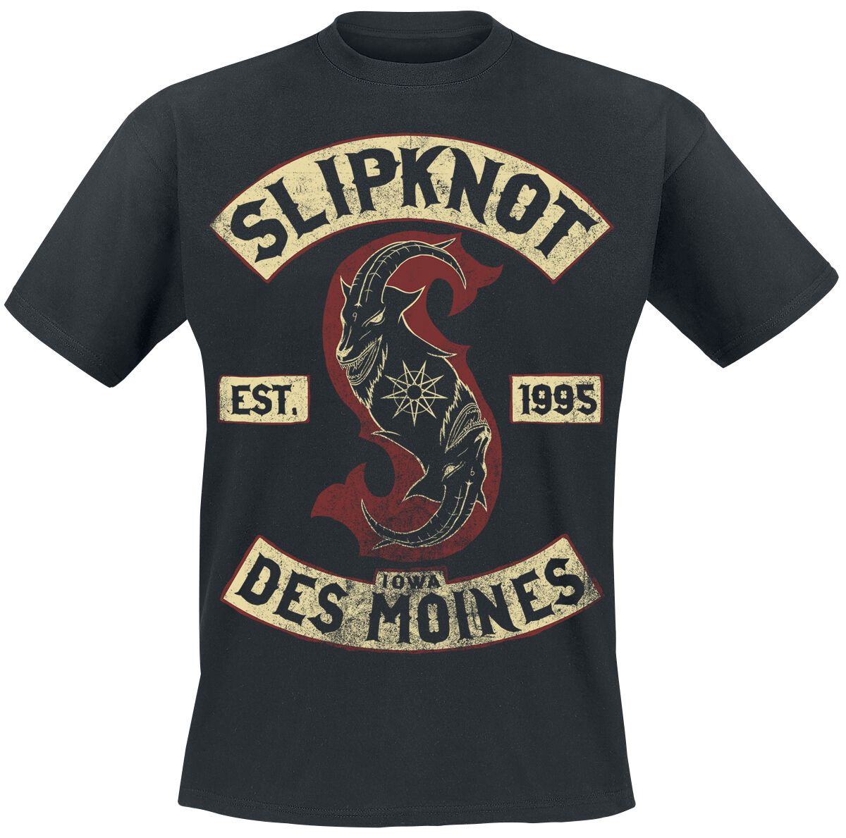 Slipknot Iowa Des Moines T-Shirt schwarz in L von Slipknot