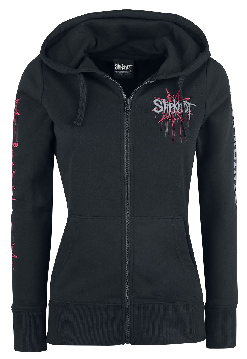 Slipknot Kapuzenjacke - Iowa Star - S bis XXL - für Damen - Größe L - schwarz  - EMP exklusives Merchandise! von Slipknot