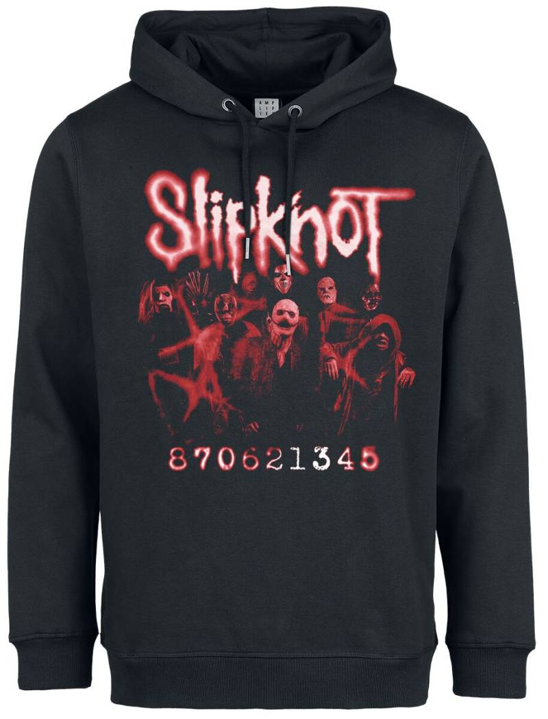 Slipknot Kapuzenpullover - Amplified Collection - Code - S bis 3XL - für Männer - Größe M - schwarz  - Lizenziertes Merchandise! von Slipknot