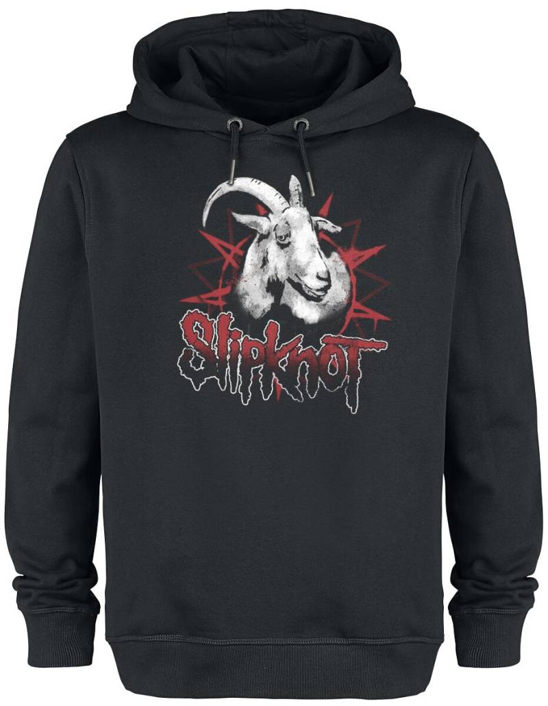 Slipknot Kapuzenpullover - Amplified Collection - Goat - XS bis 3XL - für Männer - Größe S - schwarz  - Lizenziertes Merchandise! von Slipknot