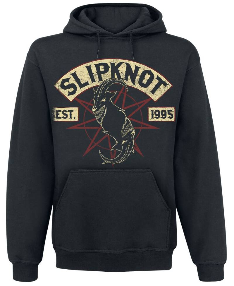 Slipknot Kapuzenpullover - Iowa Des Moines - S bis XL - für Männer - Größe M - schwarz  - Lizenziertes Merchandise! von Slipknot