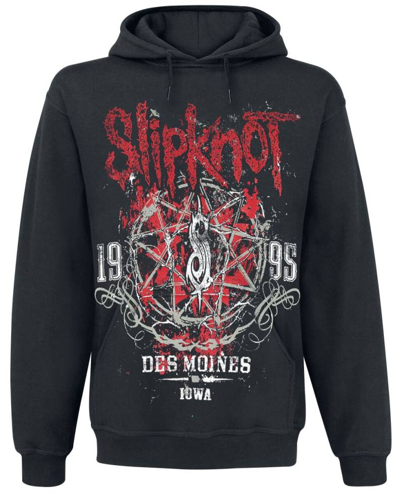 Slipknot Kapuzenpullover - Iowa Star - S bis XXL - für Männer - Größe XXL - schwarz  - Lizenziertes Merchandise! von Slipknot