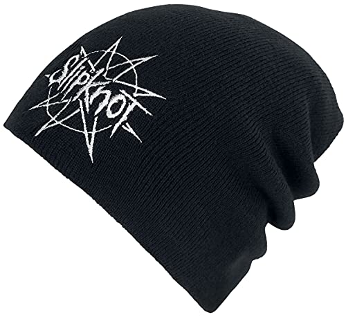 Slipknot Logo Unisex Mütze schwarz 100% Polyacryl Band-Merch, Bands von Slipknot