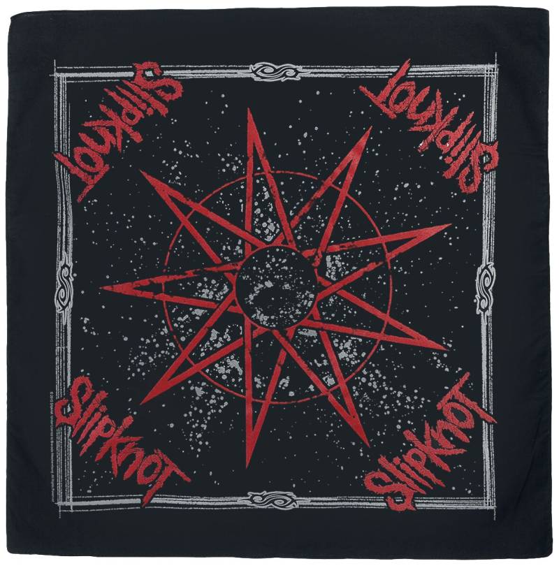 Slipknot Nine Pointed Star - Bandana Bandana multicolor von Slipknot