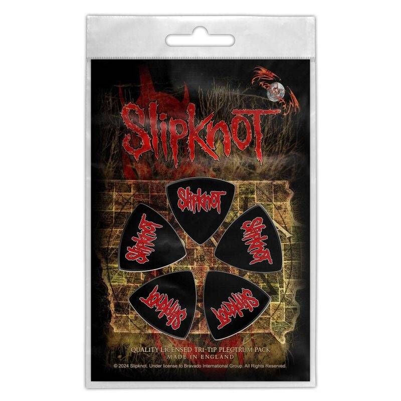Slipknot Plektren-Set - Logo - multicolor  - Lizenziertes Merchandise! von Slipknot