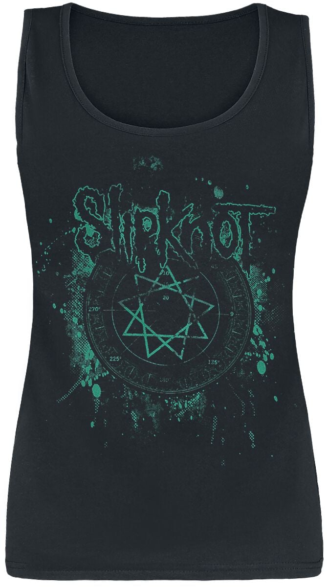 Slipknot Smoke Star Top schwarz in XL von Slipknot