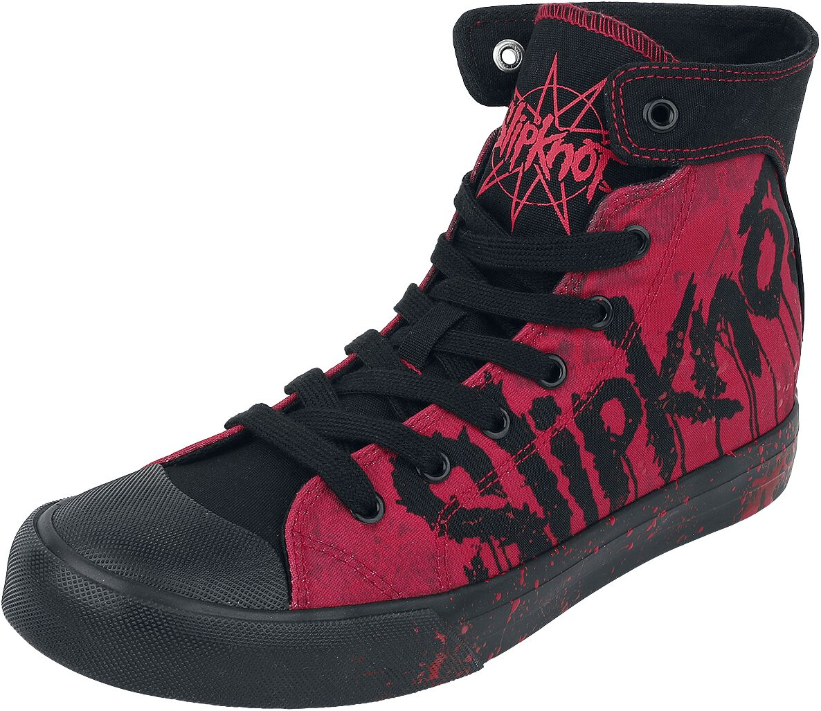 Slipknot Sneaker high - EMP Signature Collection - EU37 bis EU42 - Größe EU39 - schwarz/rot  - EMP exklusives Merchandise! von Slipknot