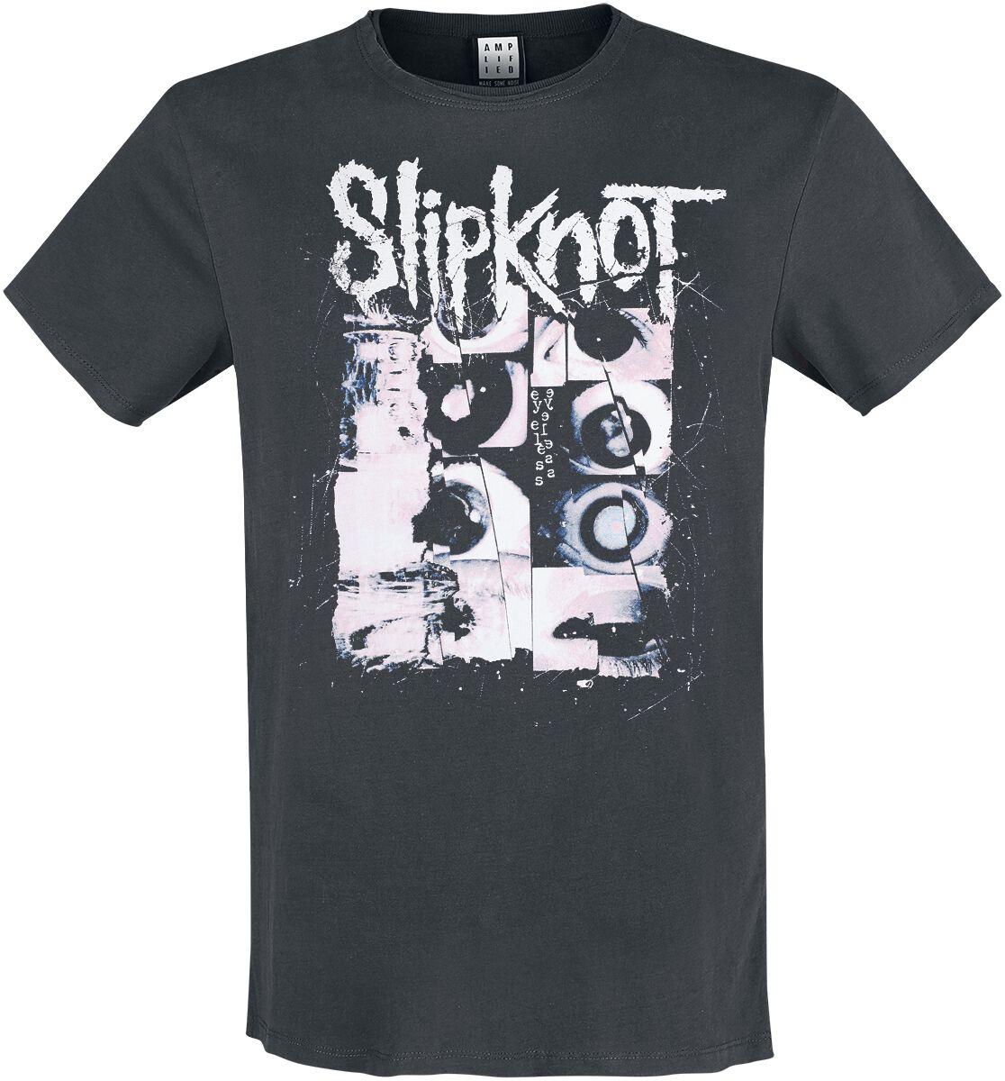 Slipknot T-Shirt - Amplified Collection - Eyes - S bis XXL - für Männer - Größe XXL - charcoal - Lizenziertes Merchandise! Slipknot T-Shirt - Amplified Collection - Eyes - S bis XXL - für Männer - Größe XXL - charcoal - Lizenziertes Merchandise! von Slipknot