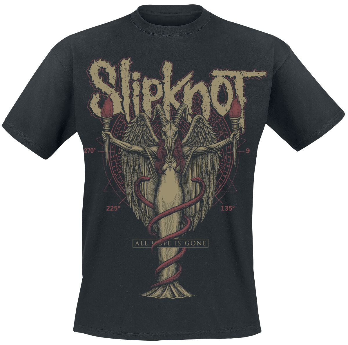 Slipknot T-Shirt - Angels Lie - S bis 5XL - für Männer - Größe 4XL - schwarz  - Lizenziertes Merchandise! von Slipknot