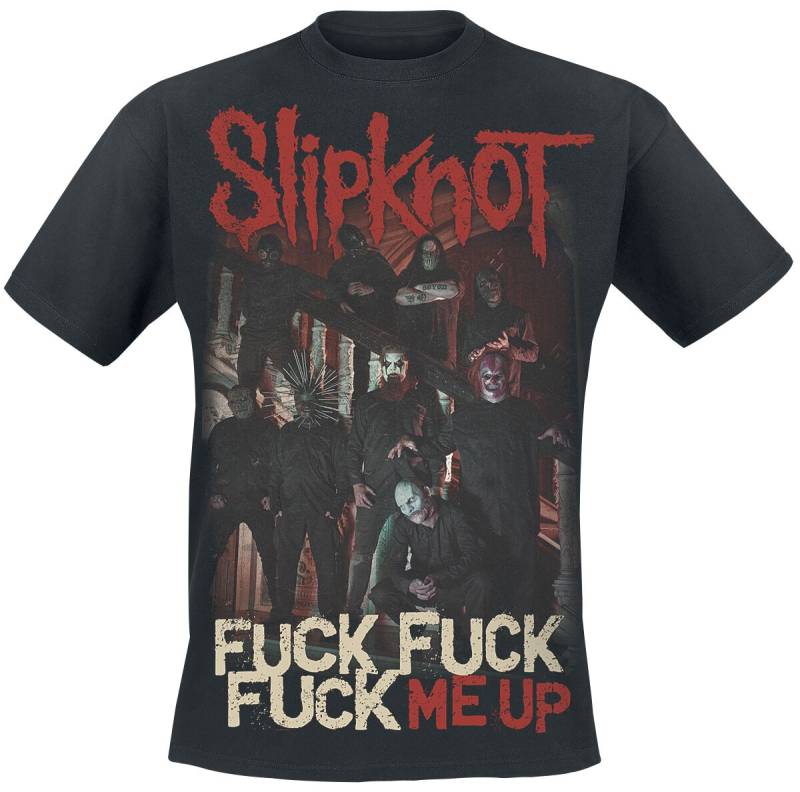 Slipknot T-Shirt - Fuck Me Up - S bis 5XL - für Männer - Größe 3XL - schwarz  - EMP exklusives Merchandise! von Slipknot