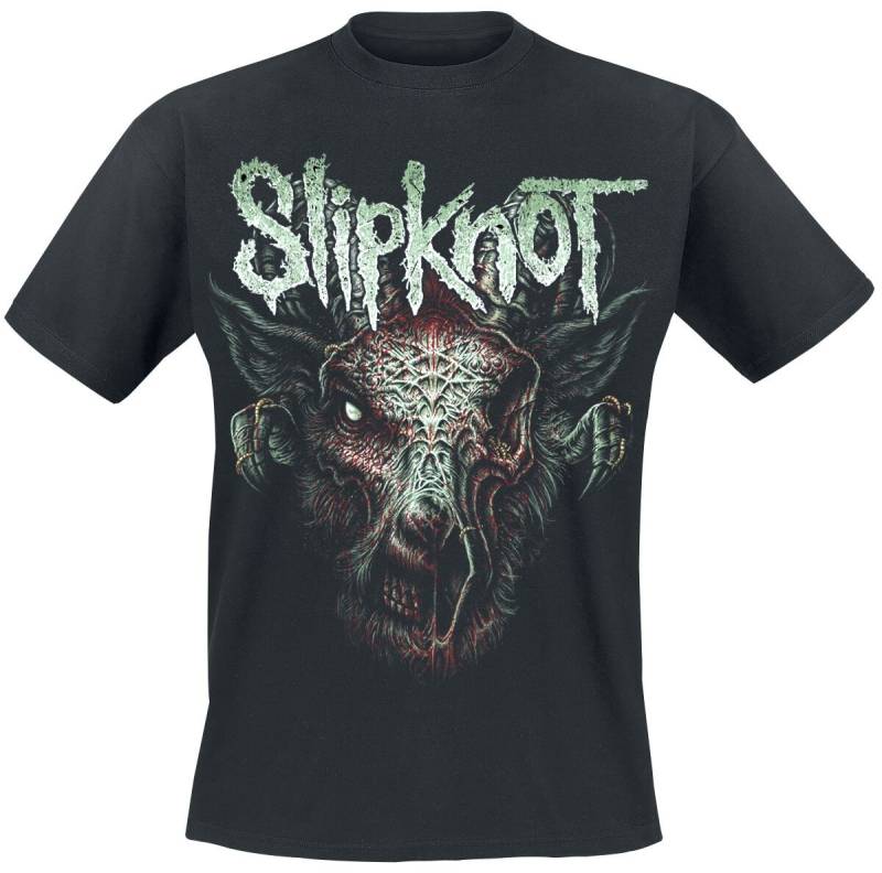 Slipknot T-Shirt - Infected Goat - S bis 5XL - für Männer - Größe S - schwarz  - Lizenziertes Merchandise! von Slipknot