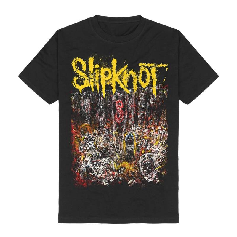 Slipknot T-Shirt - MSG Painting - S bis 5XL - für Männer - Größe 5XL - schwarz  - Lizenziertes Merchandise! von Slipknot
