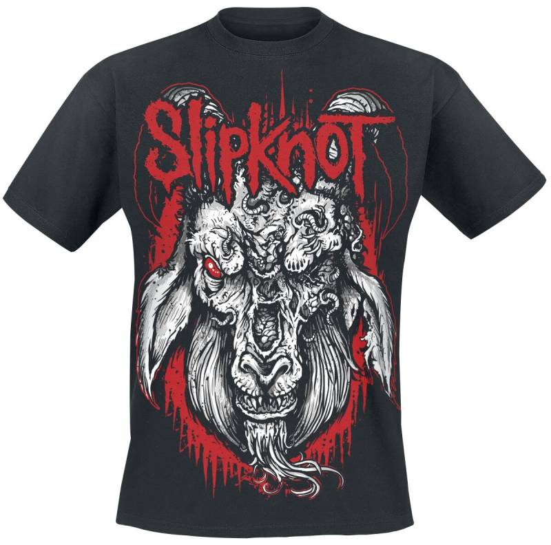 Slipknot T-Shirt - Rotting Goat - S bis 5XL - für Männer - Größe S - schwarz  - Lizenziertes Merchandise! von Slipknot