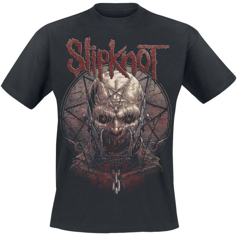 Slipknot T-Shirt - Slaughterer - S bis 5XL - für Männer - Größe XL - schwarz  - Lizenziertes Merchandise! Slipknot T-Shirt - Slaughterer - S bis 5XL - für Männer - Größe XL - schwarz  - Lizenziertes Merchandise! von Slipknot