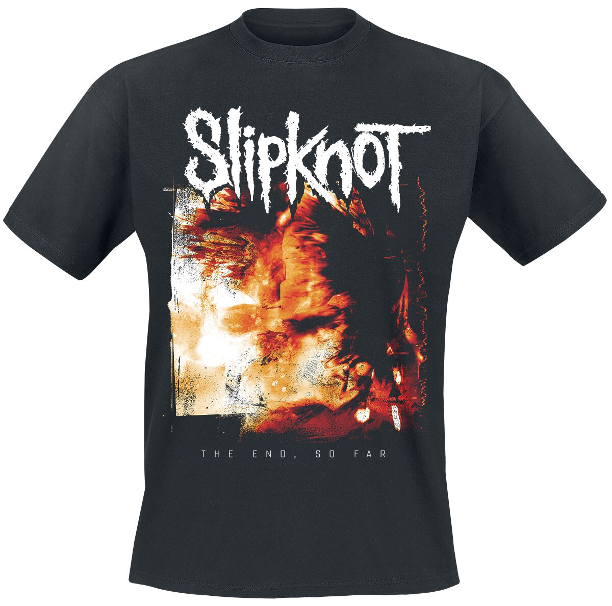 Slipknot T-Shirt - The End, So Far Cover - S bis 3XL - für Männer - Größe XL - schwarz  - Lizenziertes Merchandise! von Slipknot