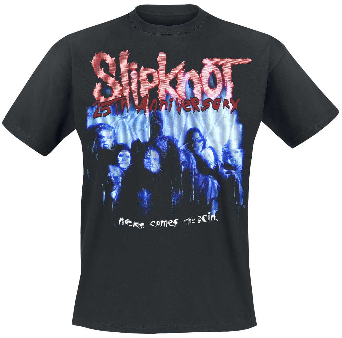 Slipknot T-Shirt - Tour 2024 Glitch - M bis 3XL - für Männer - Größe M - schwarz  - Lizenziertes Merchandise! von Slipknot