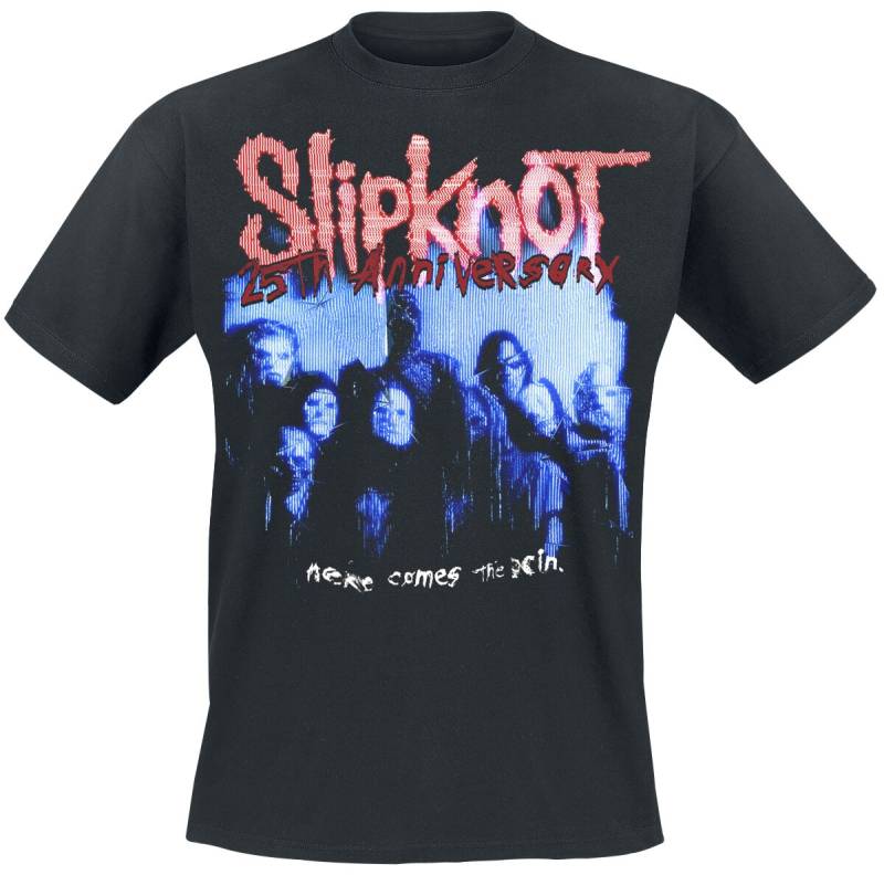 Slipknot T-Shirt - Tour 2024 Glitch - M bis 3XL - für Männer - Größe M - schwarz  - Lizenziertes Merchandise! von Slipknot