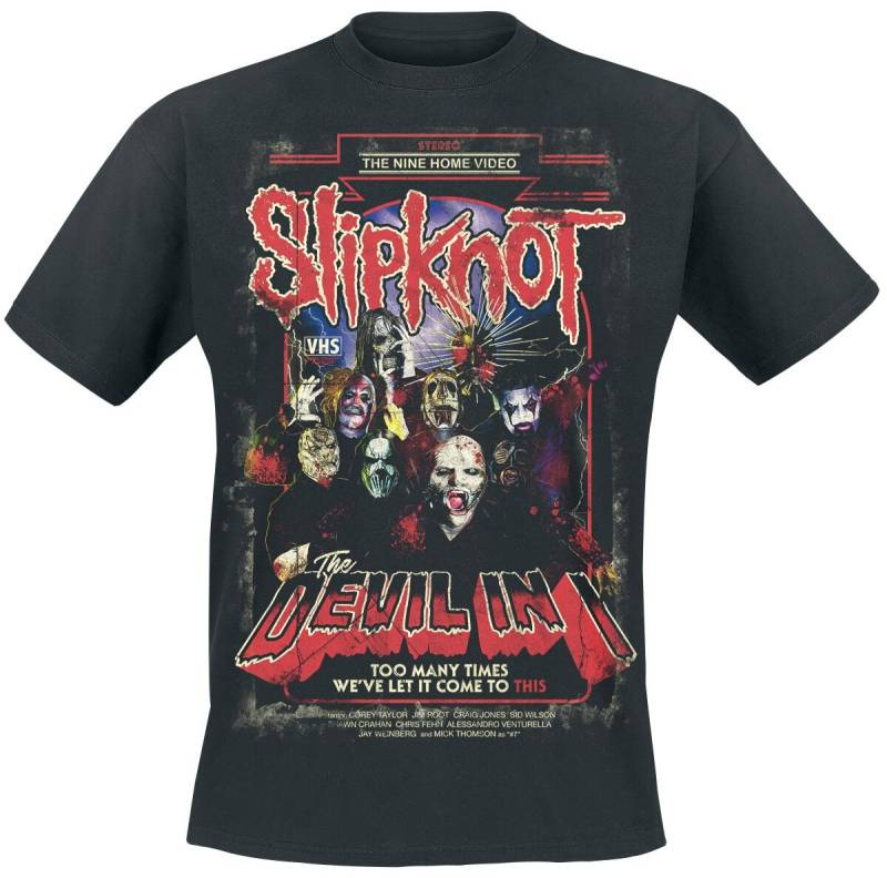 Slipknot The Devil In I T-Shirt schwarz in M von Slipknot