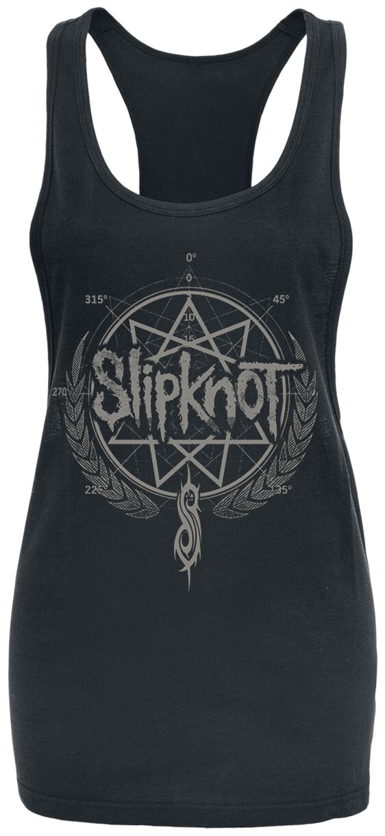 Slipknot Top - Blurry - XS bis XL - für Damen - Größe L - schwarz  - EMP exklusives Merchandise! von Slipknot