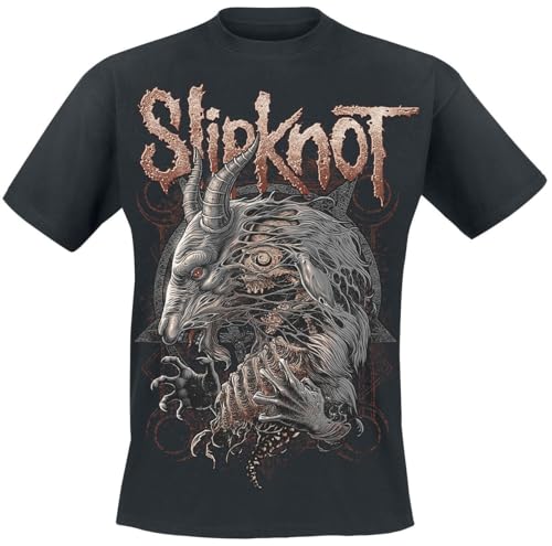 Slipknot Vegetative Männer T-Shirt schwarz L 100% Baumwolle Band-Merch, Bands von Slipknot