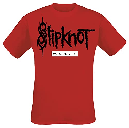 Slipknot We Are Not Your Kind Männer T-Shirt rot M 100% Baumwolle Band-Merch, Bands von Slipknot