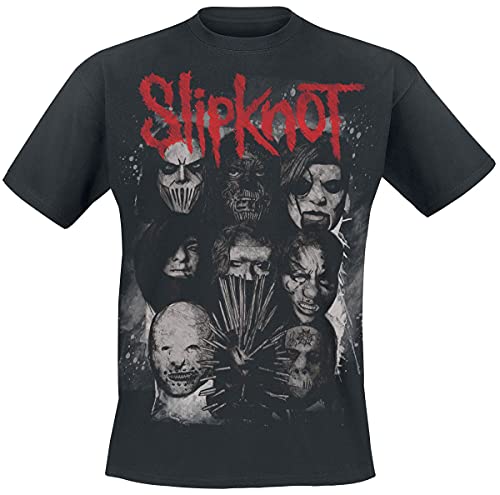 Slipknot We Are Not Your Kind - Masks Männer T-Shirt schwarz L 100% Baumwolle Band-Merch, Bands von Slipknot