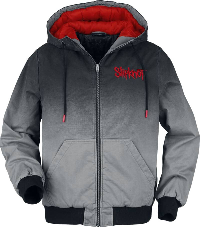 Slipknot Winterjacke - EMP Signature Collection - S bis XL - für Männer - Größe M - grau/schwarz  - EMP exklusives Merchandise! von Slipknot