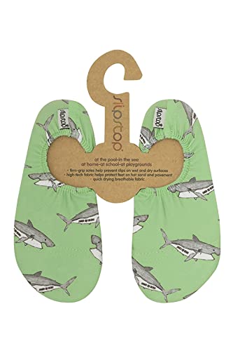 Slipstop Kinder Hausschuhe Badeschuhe BERKO - mint, Größe:18/20 EU von Slipstop