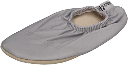 Slipstop Kinder Hausschuhe Badeschuhe Cashmere - Silber, Größe:27/29 EU von Slipstop