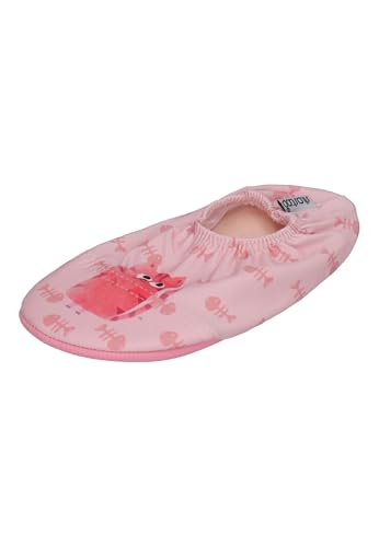 Slipstop Kinder Hausschuhe Badeschuhe FURBALL Katzen Rosa, Größe:27/29 EU von Slipstop