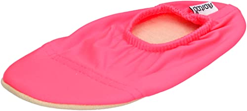 Slipstop Kinder Hausschuhe Badeschuhe NEON Fuchsia JUNIOR, Größe:18/20 EU von Slipstop