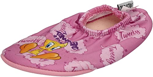 Slipstop Kinder Hausschuhe Badeschuhe Warner BROS Tweety, Größe:21/23 EU von Slipstop