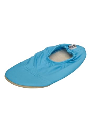 Slipstop Kinder Schwimmschuh XS (21-23) Neon Blau Junior von Slipstop