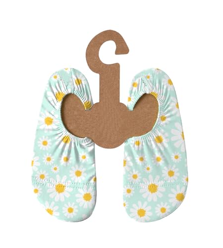 Slipstop Kinder Strandschuhe Anti Rutsch Sport Schuhe Schwimmschuhe Badeschuhe Urlaub Yoga für Mädchen Bouquet Sonnenschutzfaktor 50+, Gr. 27-29 von Slipstop