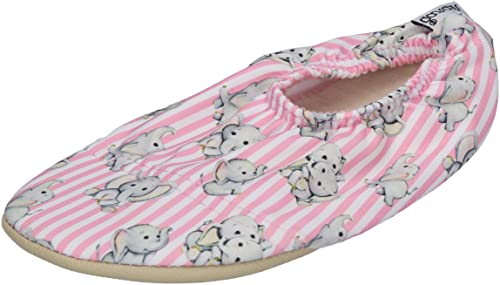 Slipstop Kinder Hausschuhe Badeschuhe Calf - rosa, Größe:21/23 EU von Slipstop