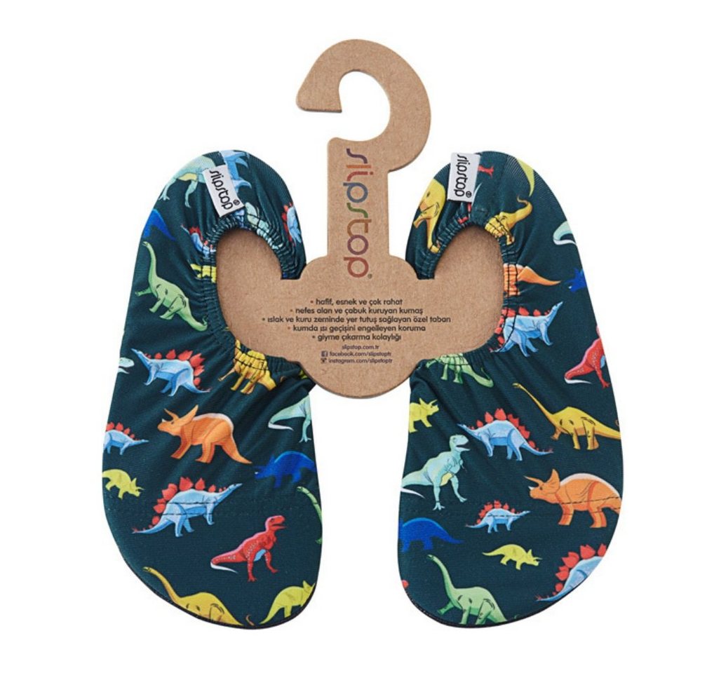 Slipstop Slipstop Dino Rutschfeste Kinder Schuhe mit LSF 50+ Schwimmen Wasserschuhe Wasserschuh von Slipstop